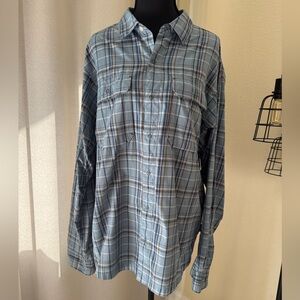 Patagonia Plaid Button Down Long Sleeve Men Collared Shirt Size M